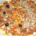 Pizza au thon et anchois, Recette Ptitchef