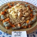 Risotto et tofu gourmand en ronde de carottes[...]