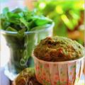 ~Muffins aux épinards et bananes~