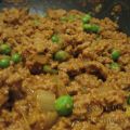 Keema mattar au veau