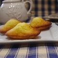 Madeleines au citron