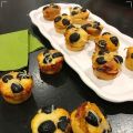 Minis muffins façon pizza