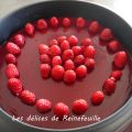 Cheesecake litchi-framboise vegan