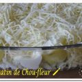 Gratin de chou-fleur et pommes de terre,[...]