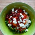 Salade colorée et croquante