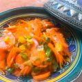 Salade de Carottes Crues  au Citron Confit
