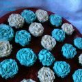 Minis cupcakes fleuris.