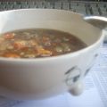 Soupe et salade post ramassage de feuilles