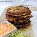 Galettes végétariennes.
