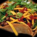 Taco shell ou bol comestible
