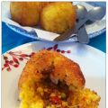 Les Arancini, spécialités Siciliennes