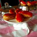 Mini éclairs à la fraise
