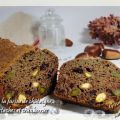 Cake à la farine de châtaigne, aux pistaches et[...]