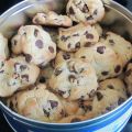 Biscuits  aux grains de chocolat