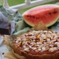 Tarte à la gelée de pastèque