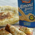 CRÊPES À LA BOISSON D'AMANDE À LA VANILLE