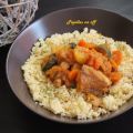 Couscous de cabillaud aux légumes (courge,[...]