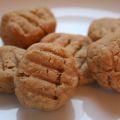 Biscuits salés à la cacahuète