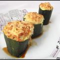 Courgettes farcies thon ricotta