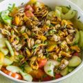 Salade grecque aux moules et crevettes, Recette[...]