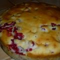 Gâteau aux canneberges