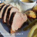 Filet de porc grillé à la moutarde et au miel