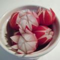 Radis fleurs et bonbons de tomates, Recette[...]