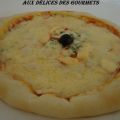 Pizza aux quatre fromages, Recette Ptitchef