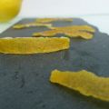 Ecorces de citron confites