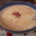 Soupe marrons céléri parmesan, lardons[...]