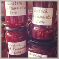 Confiture de quetch d'Alsace à l'amaretto