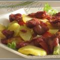 Salade de gesiers de poulet confits, Recette[...]