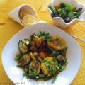 Chili aux saucisses et aux légumes grillés +