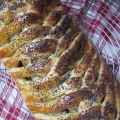 Tresse jambon courgette fromage