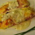 Gratin de courgettes au jambon, sauce crémeuse[...]