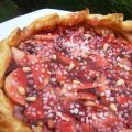 Tarte pommes-framboises, Recette Ptitchef
