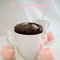 MUFFINS CHOCOLATÉS AUX CHAMALLOWS