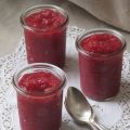 Compote de pommes & framboises