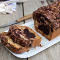 Cake marbré triplement chocolaté {crumble cacao[...]