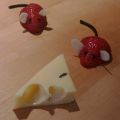 Souris fraises