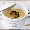 Velouté de poulet aux cèpes