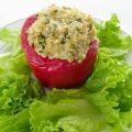 Poivron farci aux lentilles corail, millet et[...]