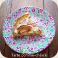 Tarte pomme-chèvre