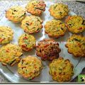 [Recette] Briochettes de courgettes et poivrons