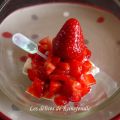 Emincé de fraises à la mozzarella, sirop de[...]