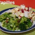 Salade de radis noir, brocolis, poivron,[...]