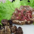 Coulemelles aux petits lardons, juste grillées[...]