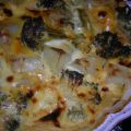 Gratin de pommes de terre et brocolis