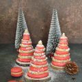 Le sapin en macaron au chocolat inspiration Yuzu