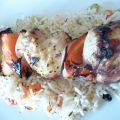 * Brochettes de poulet * (Vieux Duluth)